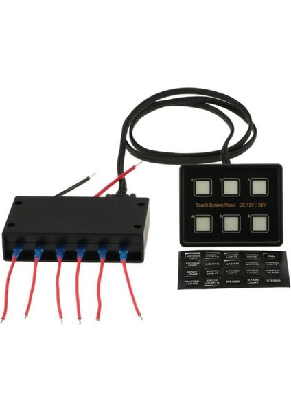 Bfy Dokunmatik Swıtch Panel 6'lı