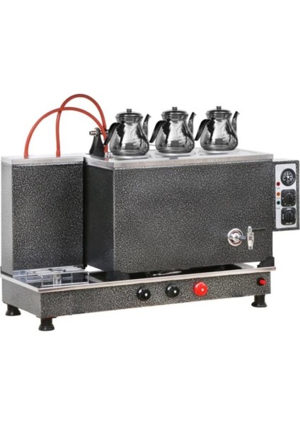 Statik 3 Demlikli Çay Kazanı