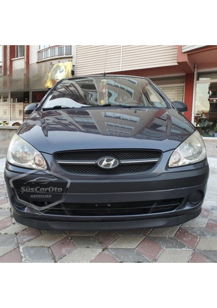 Hyundai Getz 2002–2011 Uyumlu Üniversal Astra H Lip Esnek Ön Lip 2 Parça Tampon Altı Dil Karlık Ön Ek