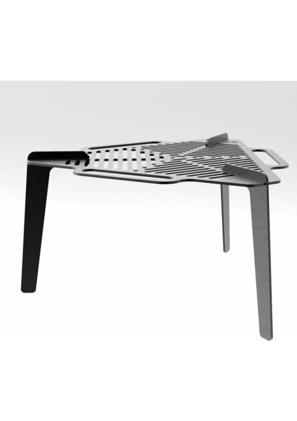 Portatif Üçgen Izgara Mangal Taşınabilir Sağlam