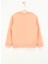 Kabartma Kız Çocuk Somon Sweatshırt HRBTXT306 Haribo Çocuk Sweatshirt 3