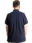 Büyük Beden T-Shirt Hakim Yaka Yatching 22327 Lacivert 4
