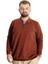 Büyük Beden Erkek Sweat Polo Selanik Basic 20441 Tarçın 1