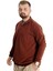 Büyük Beden Erkek Sweat Polo Selanik Basic 20441 Tarçın 2