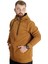 Mode Xl Büyük Beden Erkek Sweat Kapşon Cep Zippered Basic 20543 Camel 2
