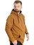 Mode Xl Büyük Beden Erkek Sweat Kapşon Cep Zippered Basic 20543 Camel 3