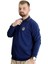 Büyük Beden Erkek Sweat Polo Selanik Horse 23440 Indigo 2