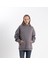 Unisex Oversize Gri Kapşonlu Sweatshirt 4