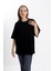 Unisex Oversize Tshirt Siyah 4