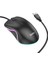 GM19 Rgb LED Işıklı Gamer Oyuncu Kablolu Optik Mouse 3