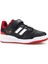 Jordan Sneaker Siyah Beyaz Kırmızı Mevsimlik Unisex Çocuk Spor Ayakkabı 1
