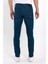- Erkek Mavi Slim Fit Likralı Kot Pantolon 5