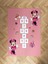 Bebek ve Çocuk Odası Seksekli Minnie Mouse Desenli Halı 1