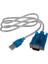 USB 2.0 to RS232 Seri com Port 9 Pin DB9 çevirici kablo 2