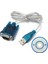 USB 2.0 to RS232 Seri com Port 9 Pin DB9 çevirici kablo 4