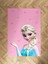Bebek ve Çocuk Odası Pembe Elsa Desenli Halı 1