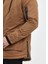 Kanvas Kumaş Kapüşonlu Slim Fit Kalıp Erkek Kışlık Mont 5