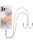 Iphone 15 Pro Max White Için Boyun Kradard ile Imd Tpu Kılıfı (Yurt Dışından) 2