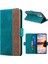 Iphone 15 Pro Maksimum Dark Green Için Rfıd Deri Telefon Kılıfı (Yurt Dışından) 1