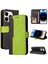 Iphone 15 Pro Max Green Için Deri Telefon Kasası (Yurt Dışından) 1