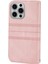 Iphone 15 Pro Max Pink Için Kabartmalı Deri Kılıf (Yurt Dışından) 1