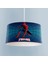 Bebek ve Çocuk Odası Spider Man Desenli Lacivert Avize 1