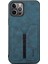 Iphone 15 Mavi Için Kart Yuvası Pu Geri Kılıf (Yurt Dışından) 2