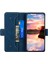 Iphone 15 Pro Max Blue Için Rfıd Deri Telefon Kılıfı (Yurt Dışından) 3