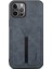 Iphone 15 Pro Max Gray Için Kart Yuvası Pu Geri Kılıf (Yurt Dışından) 2