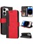 Iphone 15 Pro Max Red Için Deri Telefon Kılıfı (Yurt Dışından) 1