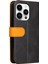 Iphone 15 Pro Max Orange Için Deri Telefon Kılıfı (Yurt Dışından) 3