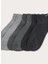 Gri Erkek Çorap FOS900351 Short Solıd Socks (3 Pcs) 1