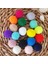 Peluş ponpon, 2.2 cm 20 adet Neon Yeşil 4