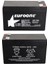 Euroone EO127.0 12 Volt - 7 Amper Akü (150 x 65 x 90 Mm) (81) 2