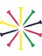 10 Golf Topluğu 40/60/80MM Golf Tee Çivi 60MM (Yurt Dışından) 5