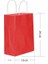 Roll-Up Kraft Çanta Kırmızı Küçük Boy 18X24CM 25LI 1