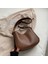 Sanying Moda Doku Omuz Çantası Büyük Kapasiteli Retro Bayanlar Messenger Çanta (Yurt Dışından) 1