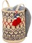 Otantik Kilim Desenli Çamaşır Sepet, Çamaşır Sepeti, Oyuncak Sepeti, Organizer 3