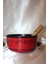 Tibet Çanağı Çanı Kasesi Meditasyon Çanı Yoga Çanı Tibet Çanağı Singing Bowl Kırmızı 2