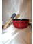 Tibet Çanağı Çanı Kasesi Meditasyon Çanı Yoga Çanı Tibet Çanağı Singing Bowl Kırmızı 3