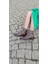 Deri Yandan Fermuarlı Bilek Boy Bot (B2A) - Acı Kahve - 37 - St00889-Acı Kahve-37 1