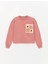 Kız Çocuk Çiçek Cepli Nakışlı SweatShirt 1