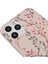 iPhone 11 Pro Silikon Özel Tasarım Çiçekli Zarif Pudra Pembe Renkli Telefon Kılıfı 2