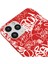 iPhone 11 Pro Silikon Urban Grafiti Yazılı Tarz Style Kırmızı Renkli Telefon Kılıfı 3