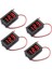 Telli Kırmızı Dc 4.5-30V LED Panel Dijital Ekran Gerilim Ölçer Voltmetre (6pcs) (Yurt Dışından) 2