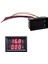 Dc 100V 10A Voltmetre Ampermetre Kırmızı LED Panel Amp Çift Dijital Volt Metre Ölçer (Yurt Dışından) 2