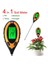 In1 Dijital Ph Metre LCD Sıcaklık Güneş Işığı Ph Bahçe Toprak Nem Test Cihazı Bitkiler Için LCD Ekranlı Ölçer Ölçer (Yurt Dışından) 1