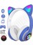 Kedi Kulaklı Bluetooth 5.0 Rgb Ledli Patili Kulaklık Renkli Stn - 28 Stn-28 2