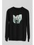 Deftones Baskılı Unisex Siyah Sweatshirt 1