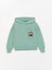 Kız Çocuk Ayıcık Cep Kapüşonlu SweatShirt 1